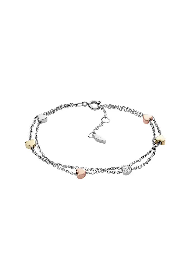 Fossil Гривна с двойна верижка