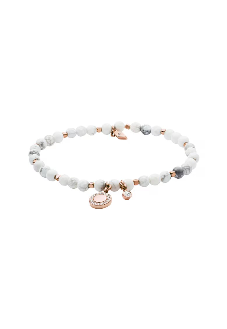 Fossil Гривна VINTAGE MOTIFS с мъниста и висулки