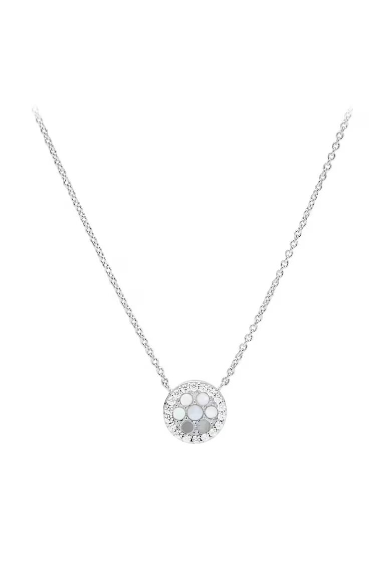 Fossil Колие със седефени детайли
