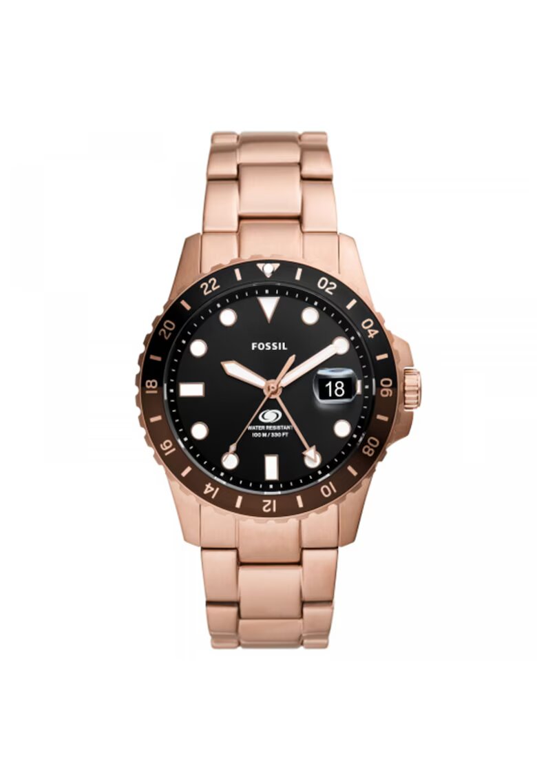 Fossil Мъжки часовник Blue GMT FS6027 - Аналогов