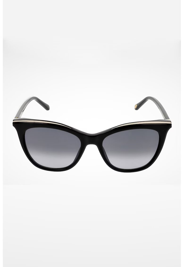 Fossil Слънчеви очила Cat-Eye с градиента