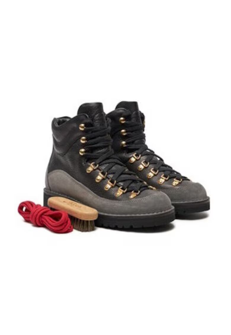 Fracap Мъжки ботуши Magnifico MA172 - естествена кожа - черни