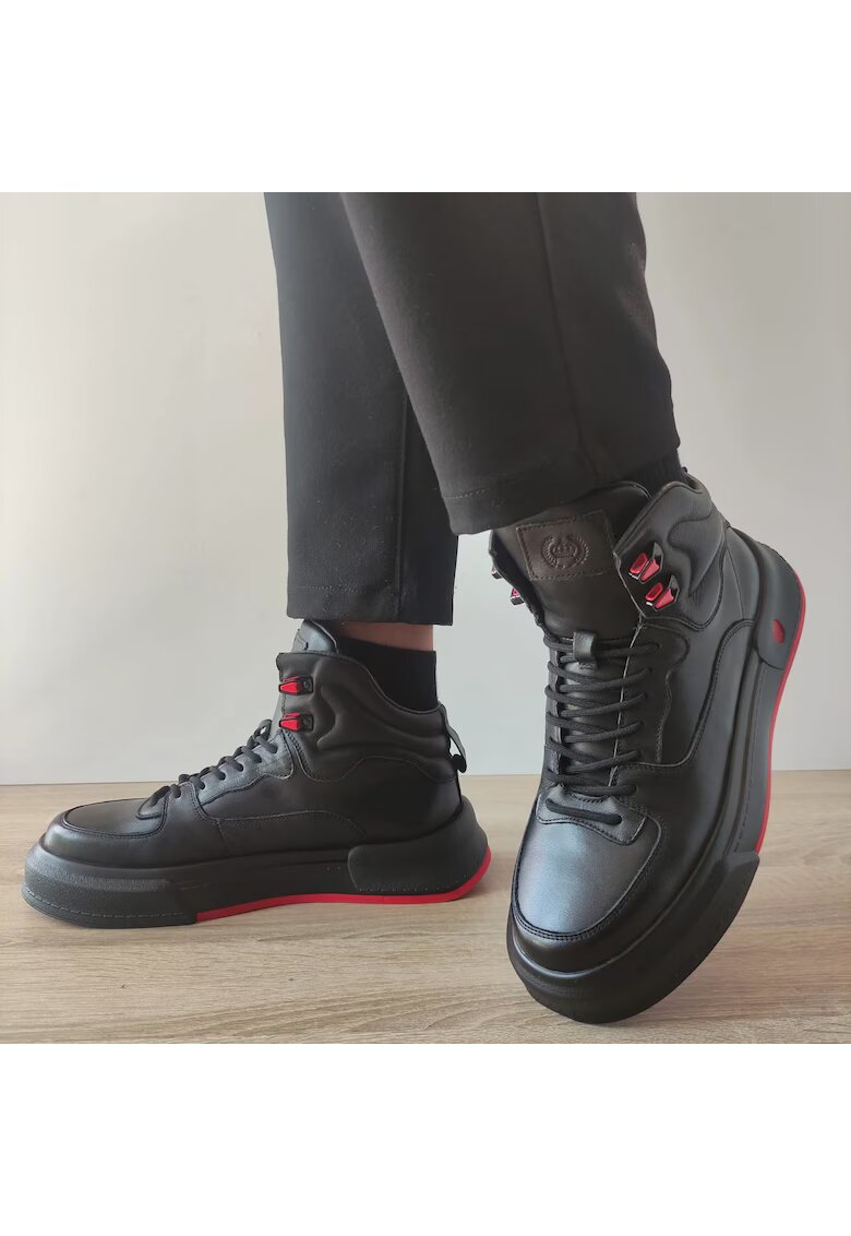 FRANCO GERARDO Мъжки спортни боти H6999 Black - черни