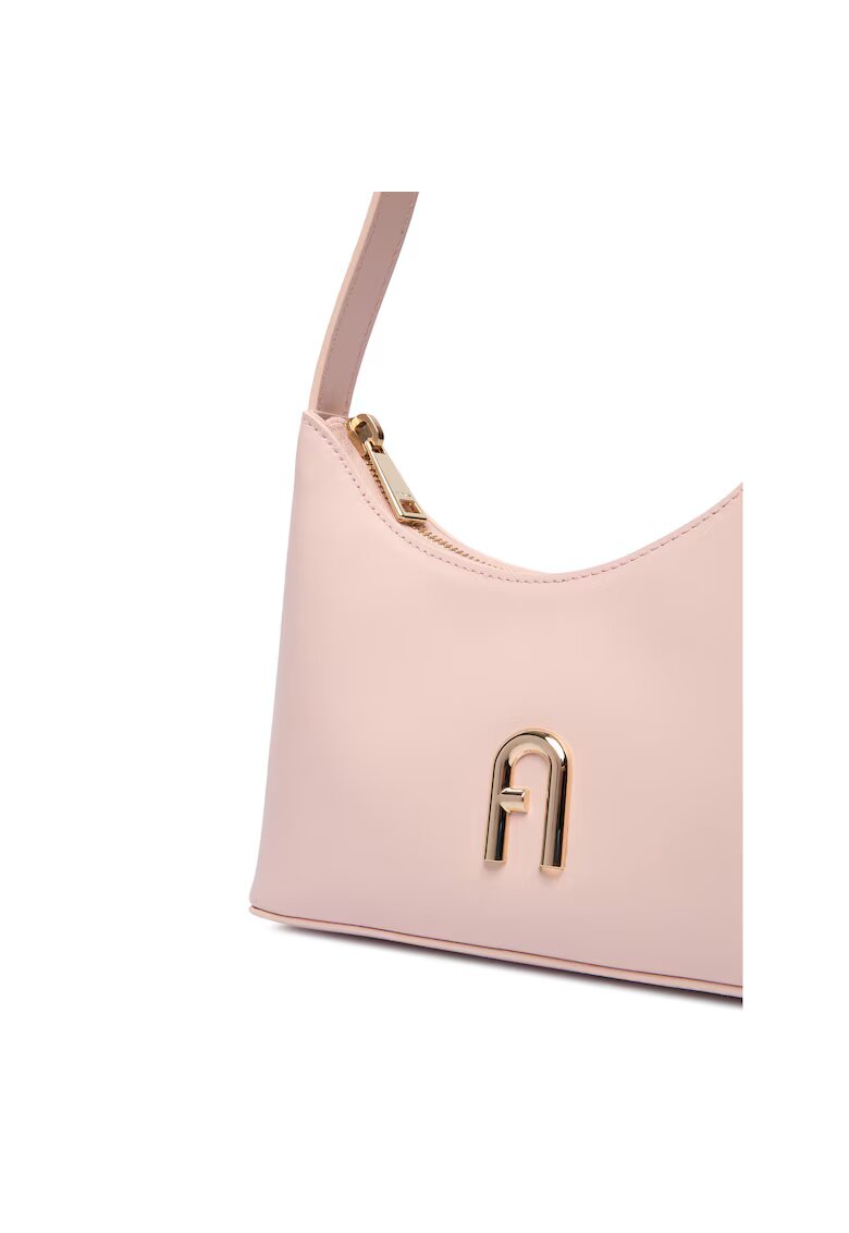 Furla Дамска чанта Dusty Pink Diamante Mini - естествена кожа - 30x20см