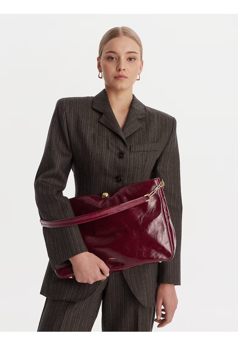 Furla Дамска чанта - естествена кожа - червена - One Size INTL