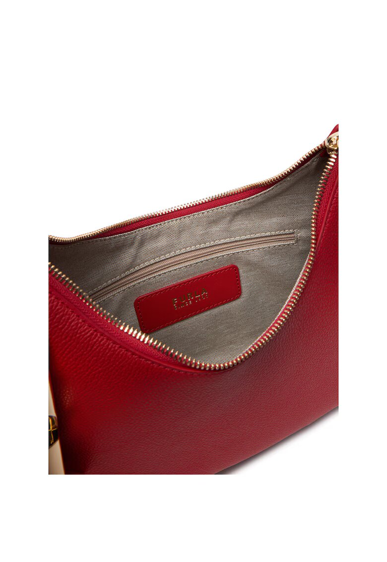 Furla Дамска чанта - M1 Red Goccia S - естествена кожа - червена