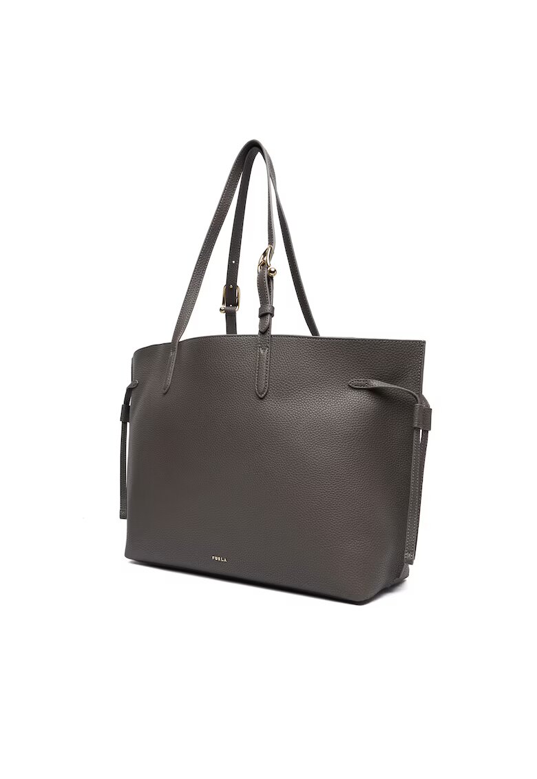 Furla Дамска чанта Urban Gray+Ciliegia - естествена кожа - модел Ava L - размери 30x45см