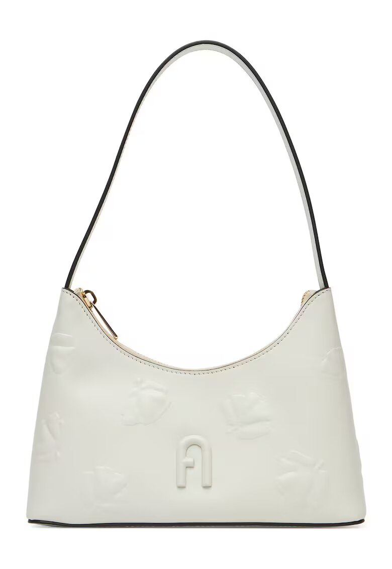 Furla Дамска чанта WB00863 BX3822 - Естествена кожа - Бяла