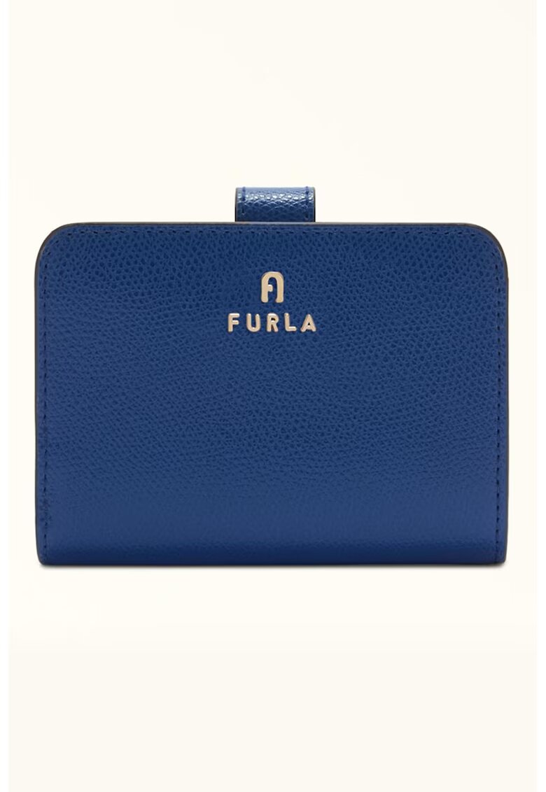 Furla Компактен кожен портфейл Camelia