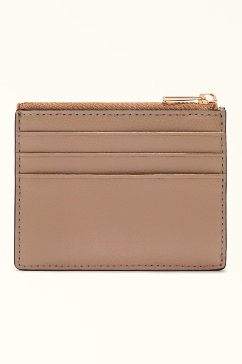 Furla Кожен калъф за карти Camelia Камел