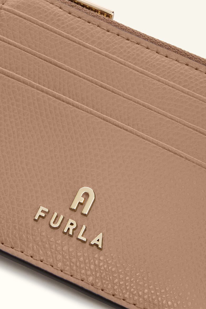 Furla Кожен калъф за карти Camelia Камел