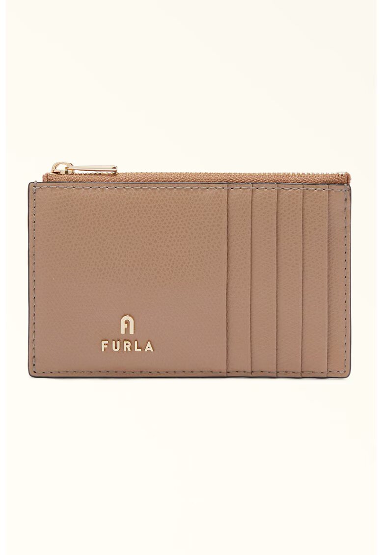 Furla Кожен калъф за карти Camelia с цип
