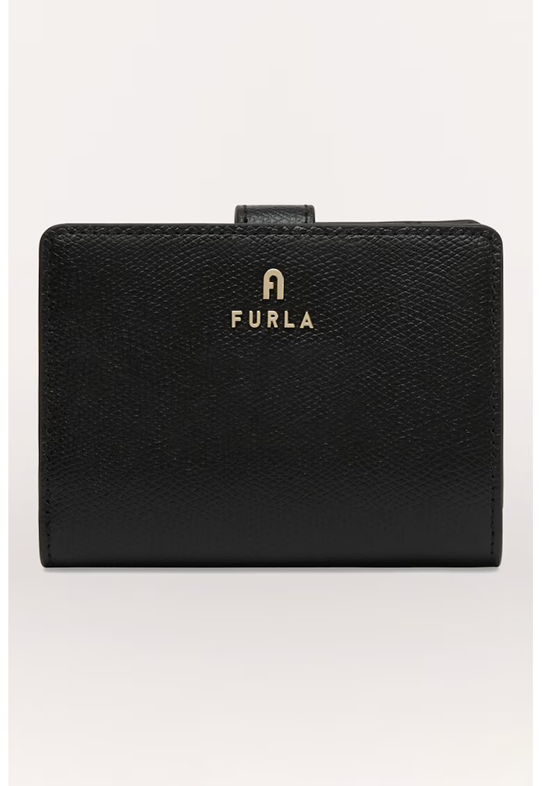 Furla Компактен кожен портфейл Camelia