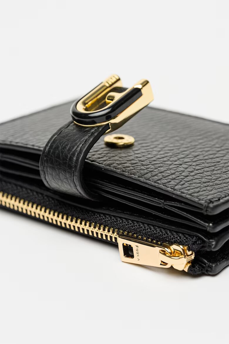 Furla Кожен портфейл с лого