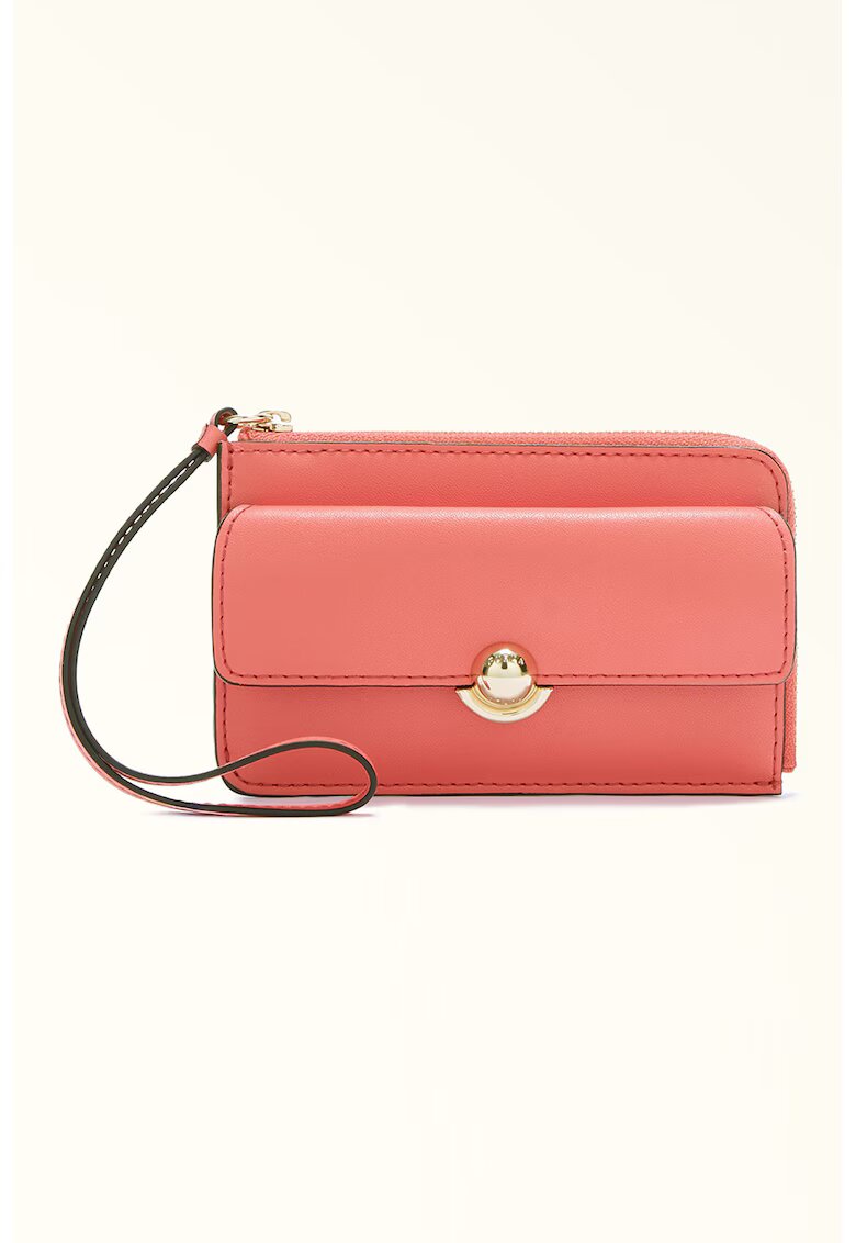 Furla Кожен портфейл с отделяща се каишка за китката