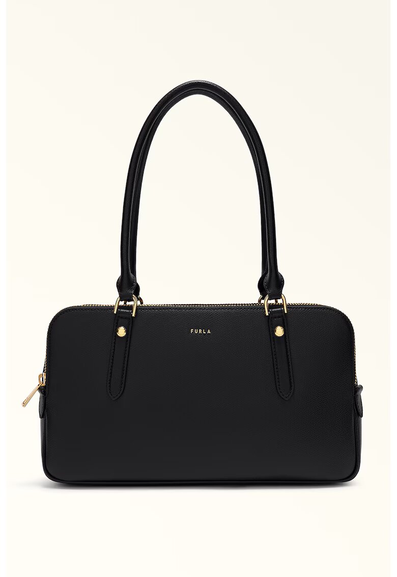 Furla Кожена чанта Boston