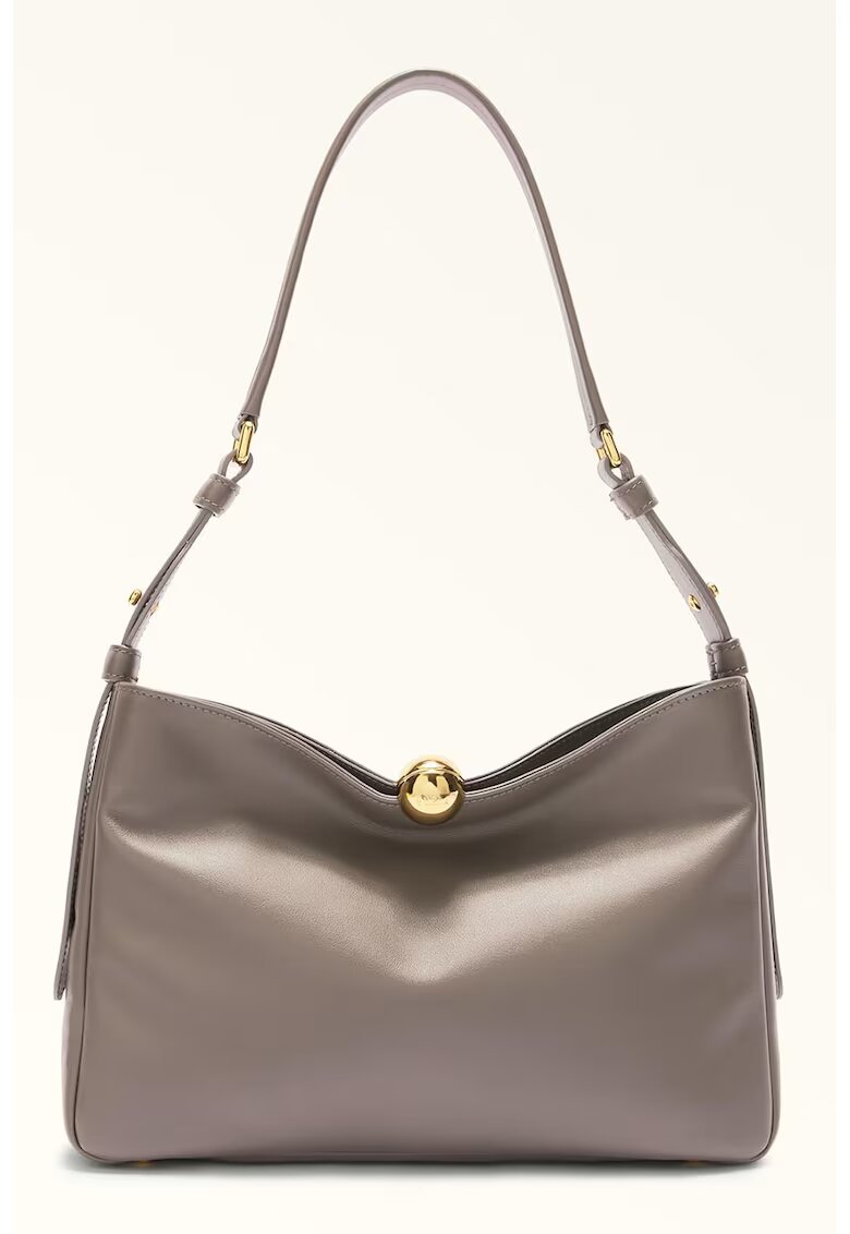Furla Кожена чанта Хобо Sfera