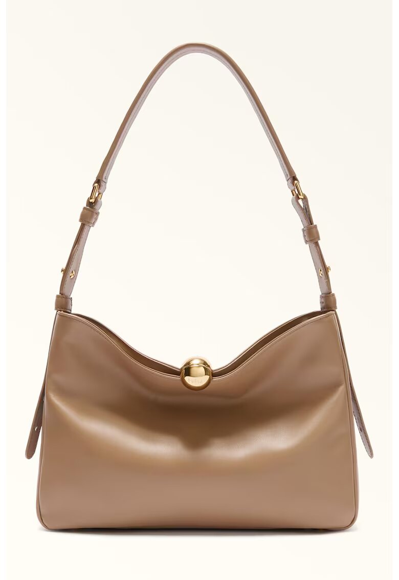 Furla Кожена чанта Хобо Sfera