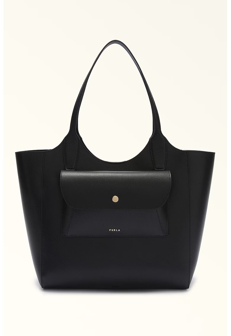 Furla Кожена чанта Lea с отделящ се несесер