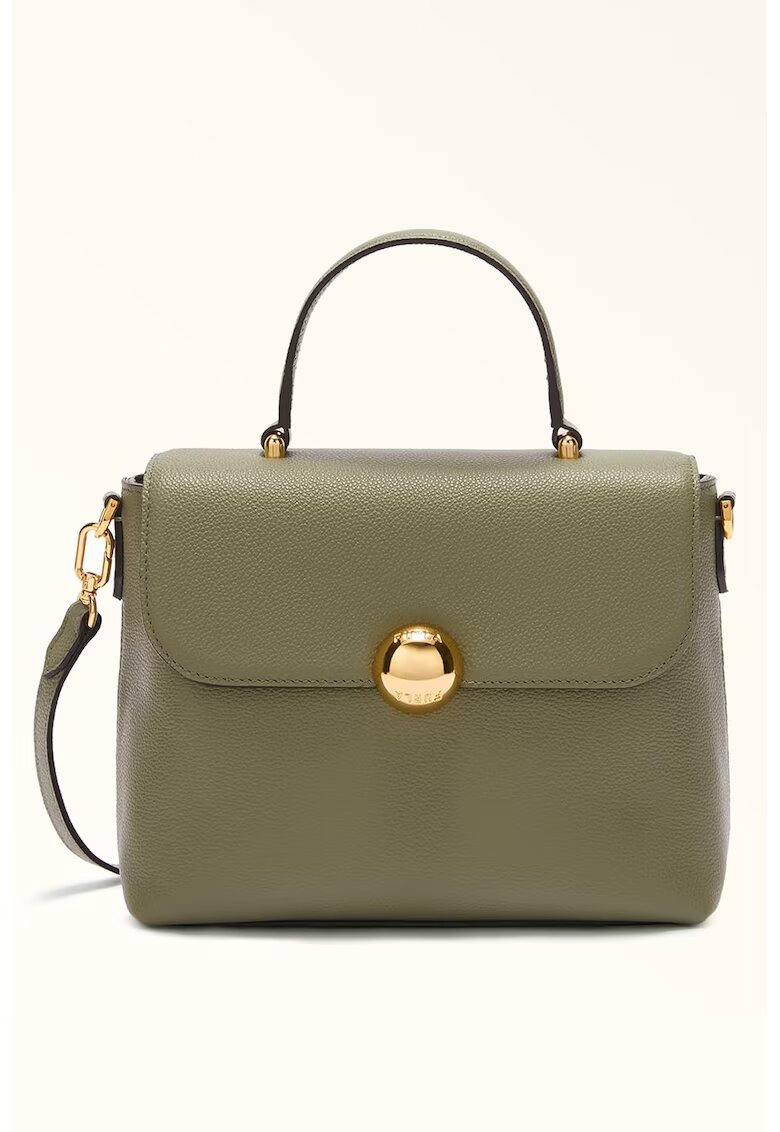 Furla Кожена чанта Moonlight с допълнителна презрамка