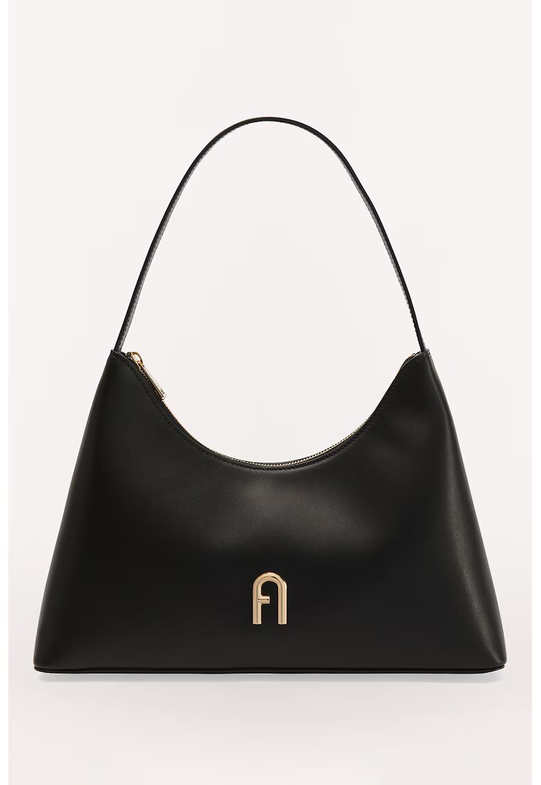 Furla Кожена чанта с дълга дръжка Diamante