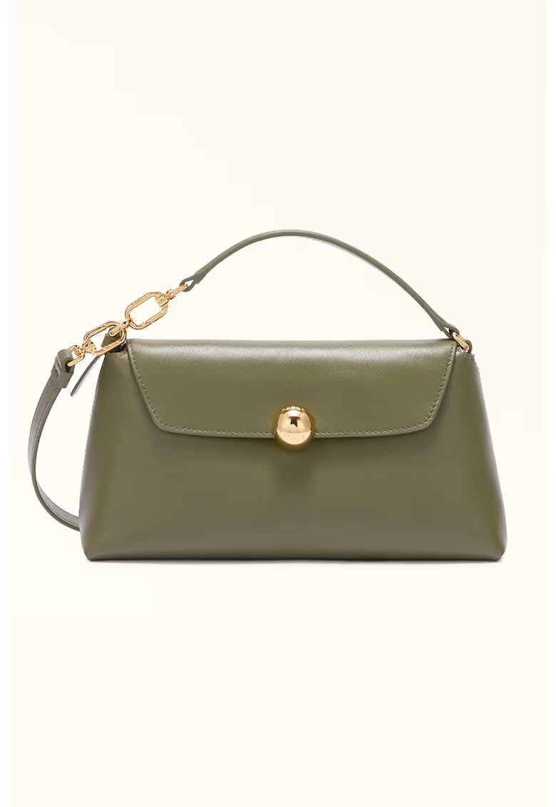 Furla Кожена чанта Sfera Soft с допълнителна презрамка
