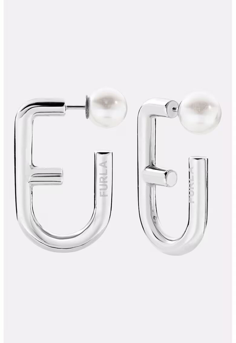 Furla Родирани обеци със синтетични перли