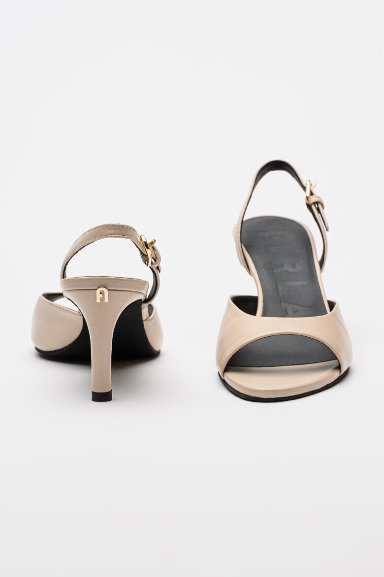 Furla Сандали с котешки ток Светлорозов
