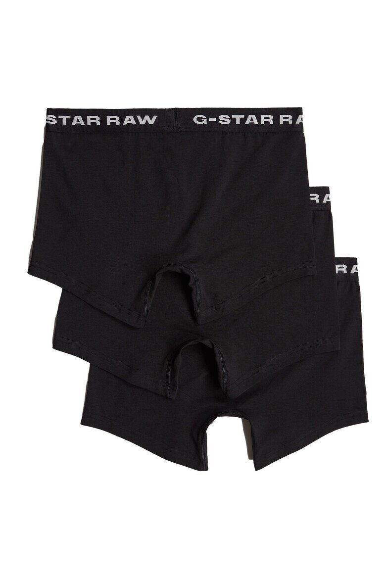G-STAR Боксерки с памук - 3 чифта Черен