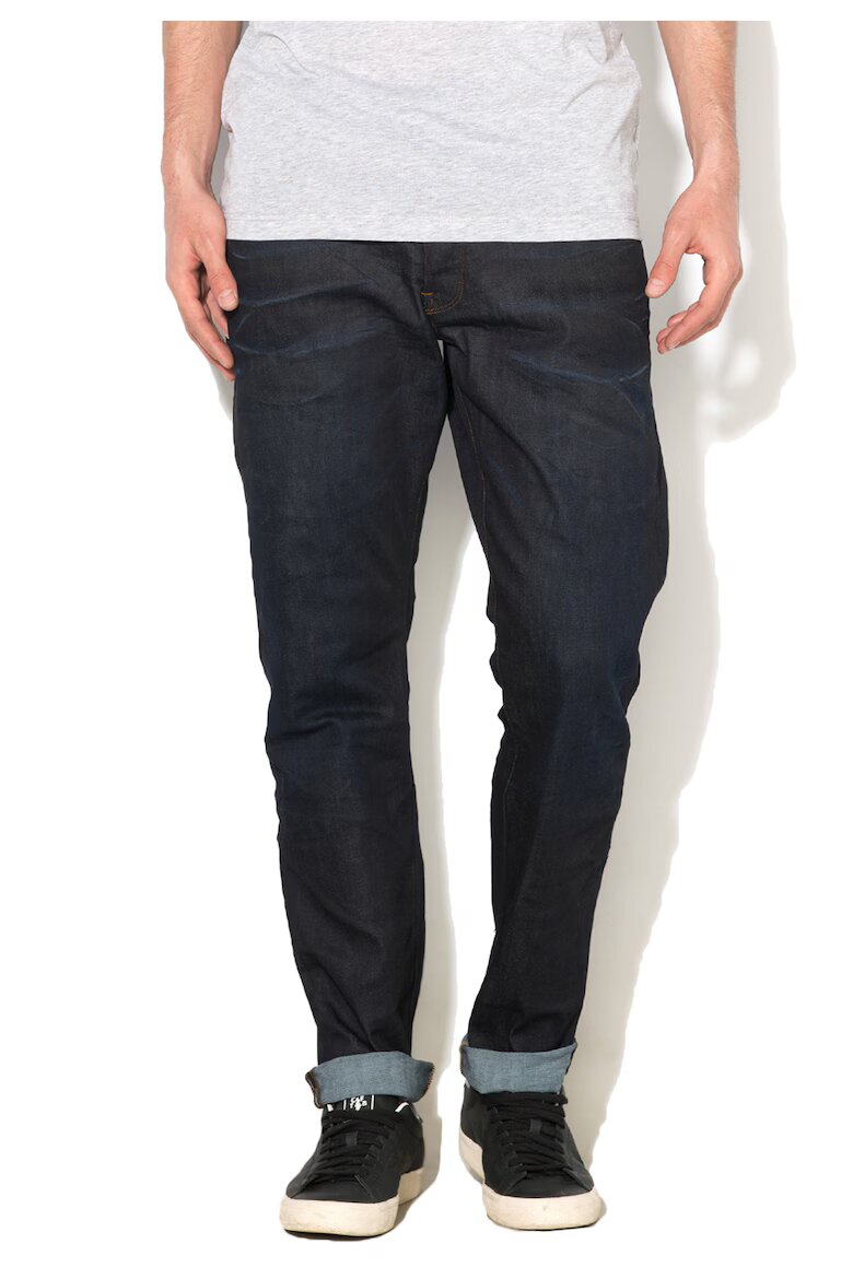 G-STAR Дънки 3301 Man Dark Indigo със стеснен крачол