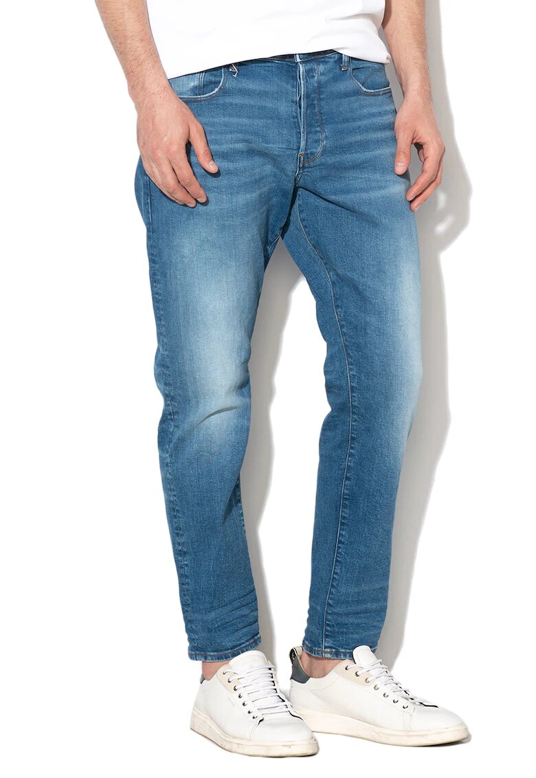 G-STAR Дънки 3301 Man Dark Indigo със стеснен крачол