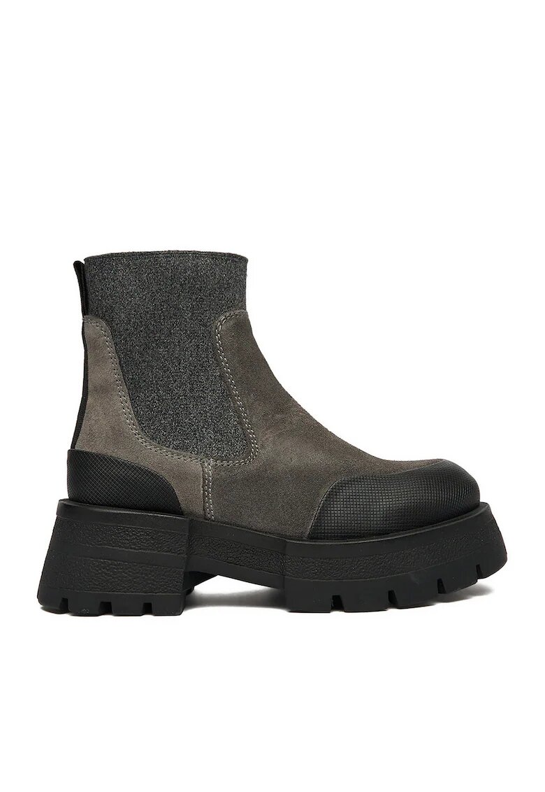 G STAR RAW Дамски ботуши естествена кожа - сиви - CEO-WI16-525-05