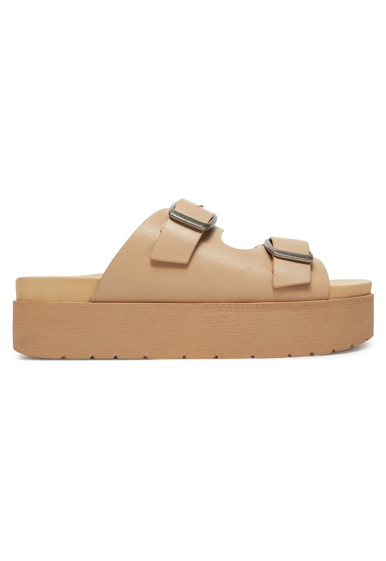 G STAR RAW Дамски чехли - RIMA-118915S - естествена кожа - бежови