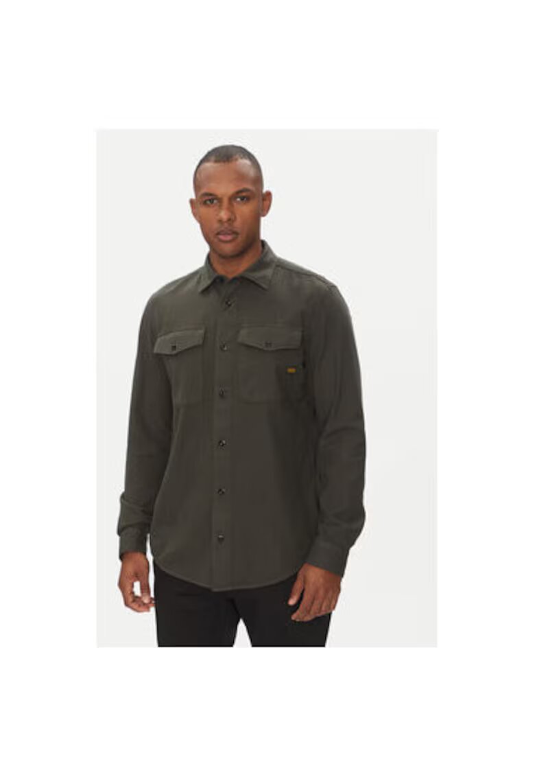 G-Star Raw Мъжка риза G Star Raw - D24963-D454-B575 - Памук - Кафява