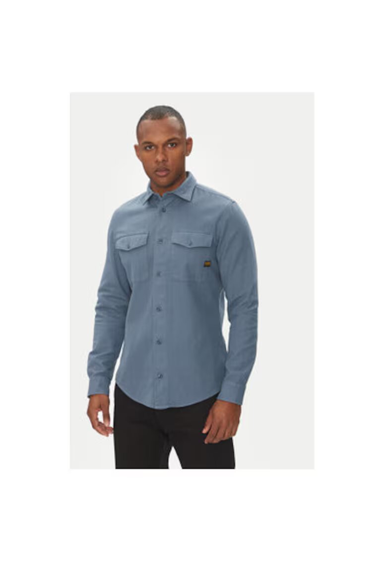 G-Star Raw Мъжка риза G Star Raw - D24963-D454-G744 - Памук - Синя
