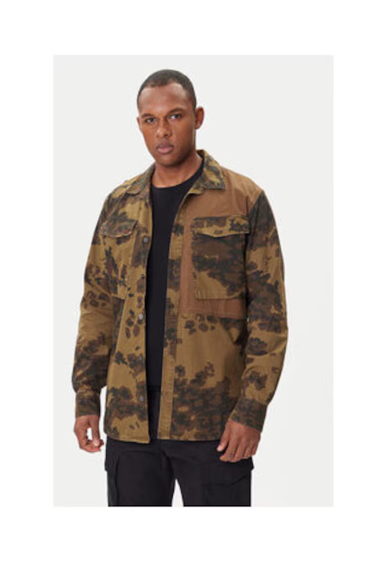 G-Star Raw Мъжка риза - G Star Raw - многоцветна - 100% памук