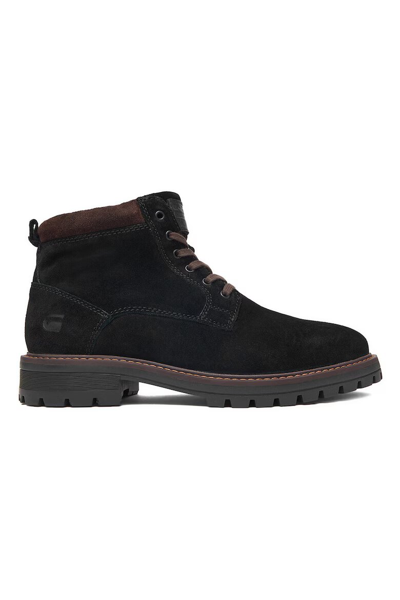 G STAR RAW Мъжки боти естествена кожа кафяви
