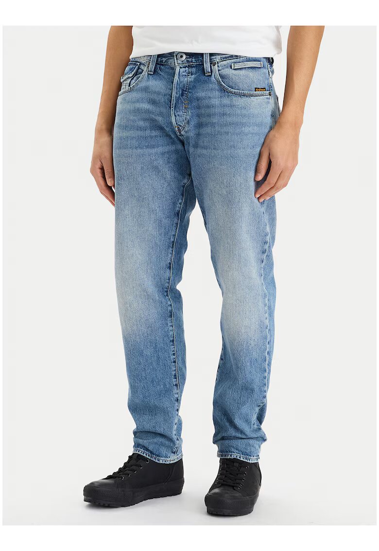 G STAR RAW Мъжки дънки - G-Star Raw - конусовидни - сини - памук