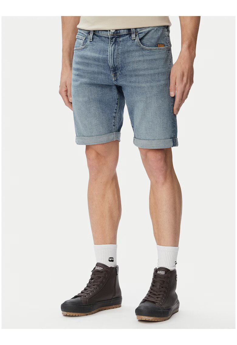 G STAR RAW Мъжки къси панталони - деним - ежедневен - - памук