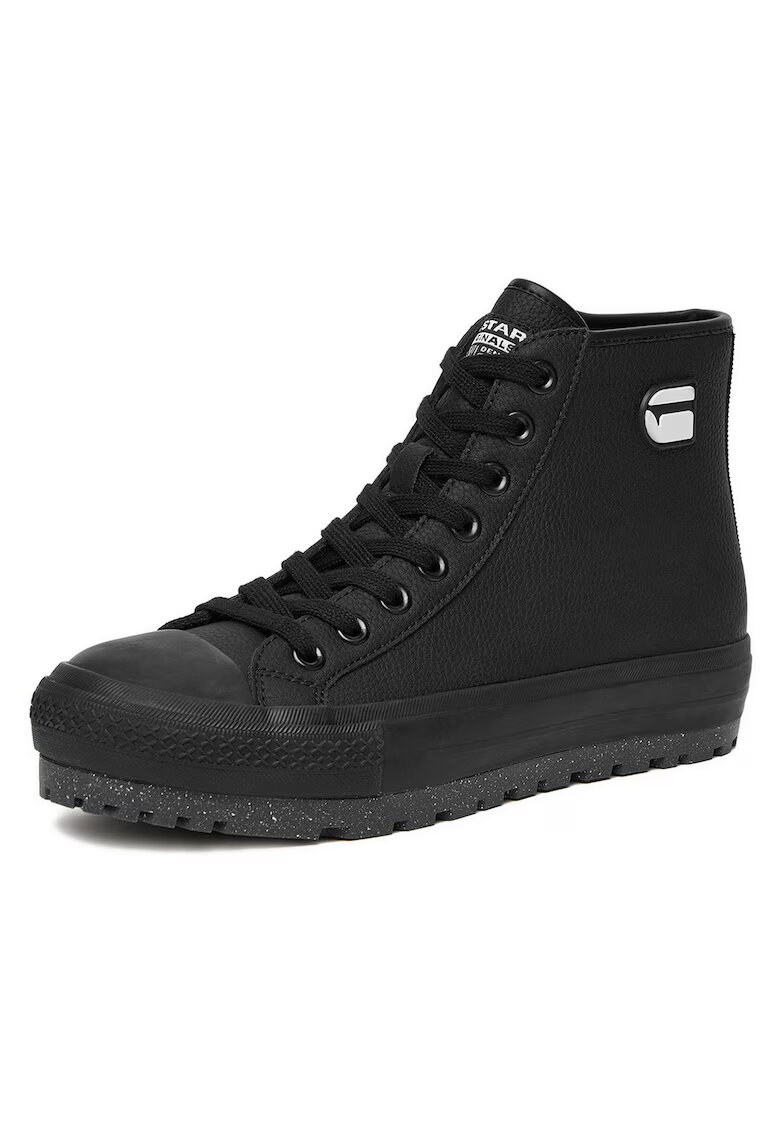 G STAR RAW Мъжки кецове - CEO-ALEX-01 - естествена кожа - черни