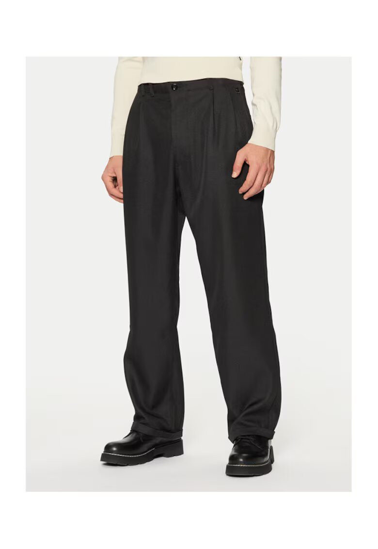 G-Star Raw Мъжки панталон - G Star Raw - 304710216 - Рециклиран полиестер - Черен - Черен