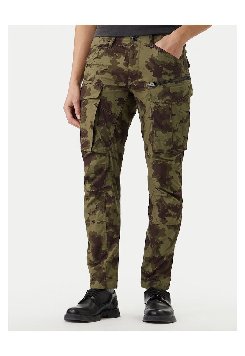 G STAR RAW Мъжки панталони - памук - камуфлаж