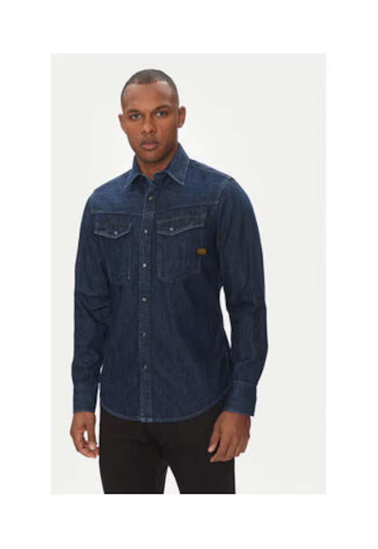 G-Star Raw Мъжки ризи - G STAR RAW - деним -
