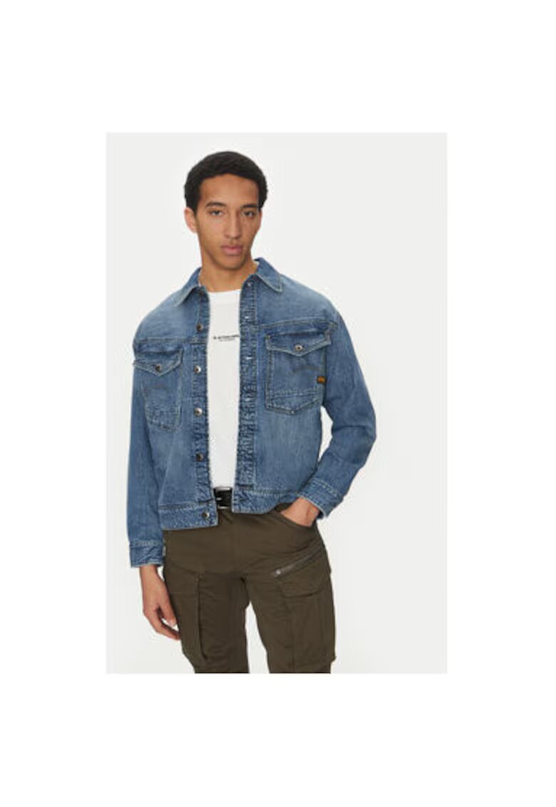G-Star Raw Мъжко дънково яке G Star Raw - D23593-D536 - памук -