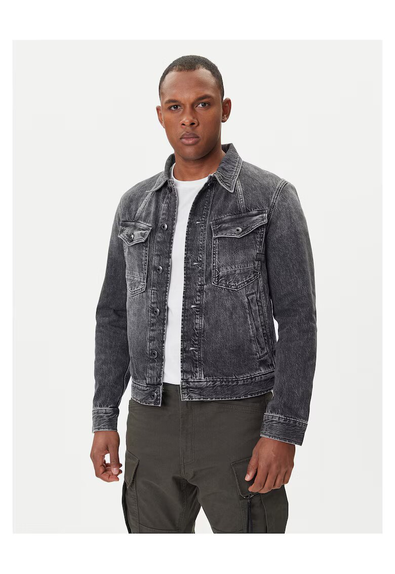 G STAR RAW Мъжко дънково яке сиво - деним