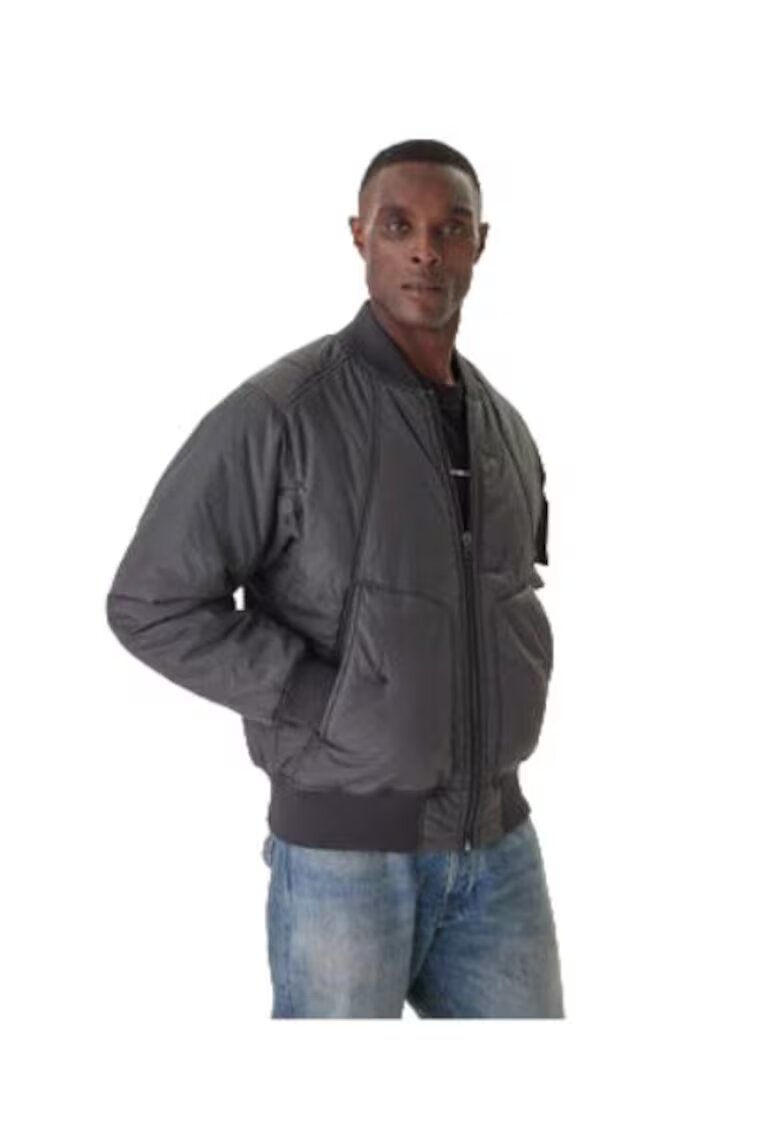G STAR RAW Мъжко яке - текстил/пластмаса - сиво