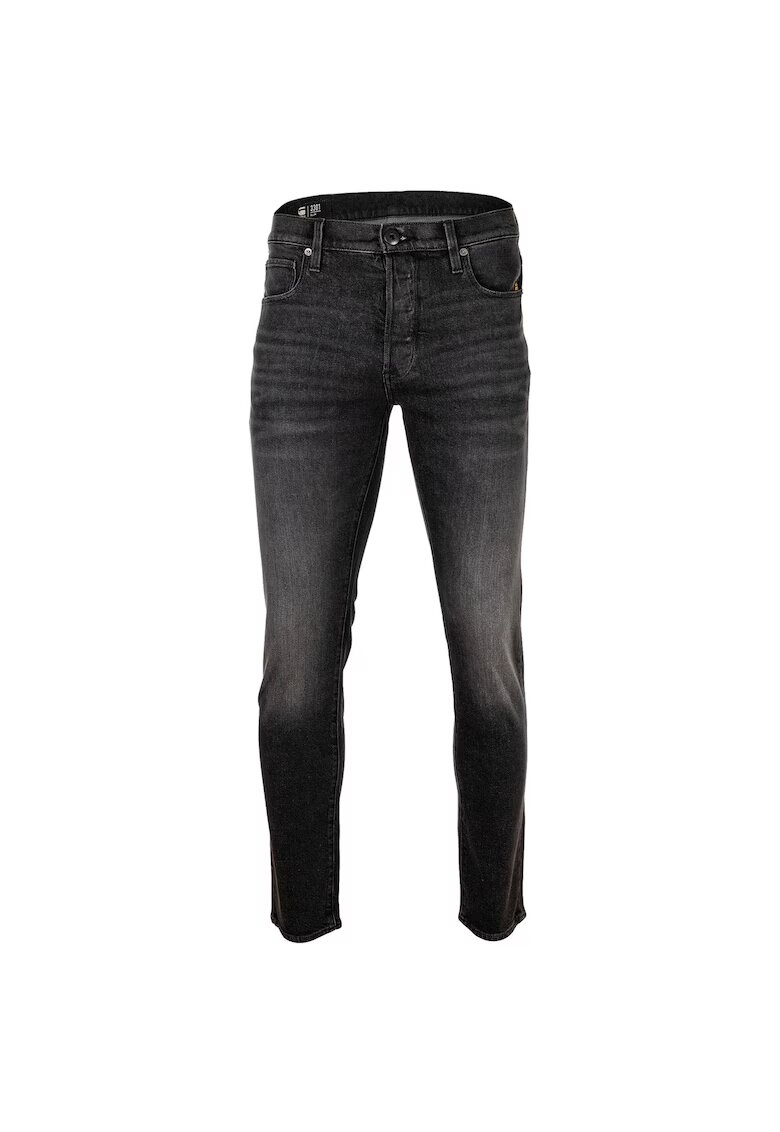 G-Star Raw Супер еластични слим дънки 3301 - Tъмносив