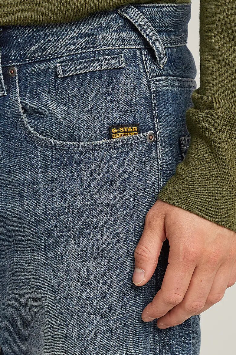 G-STAR Скосени дънки Morry Прашно синьо
