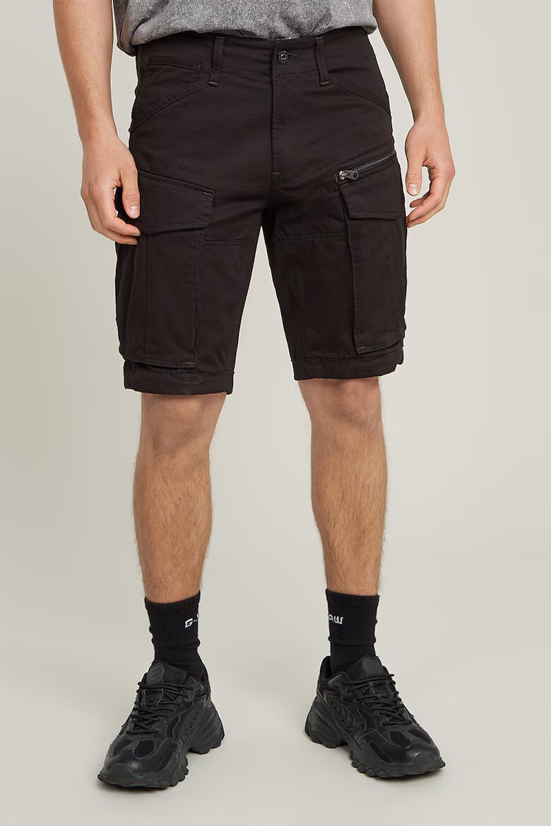 G-STAR Слим карго бермуди Черен