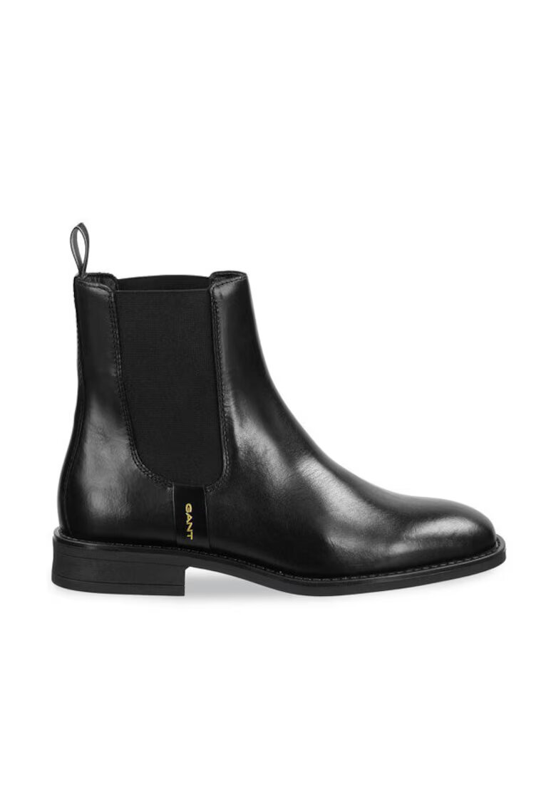 Gant Дамски боти G00 31551128 - естествена кожа - черни